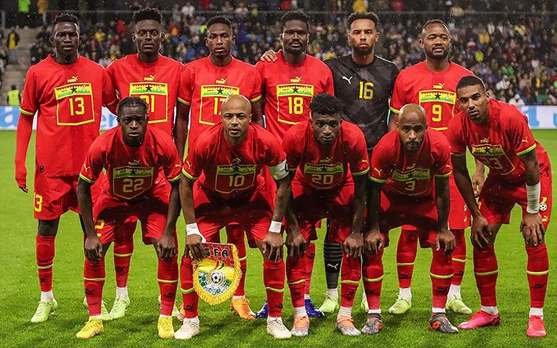 Đội hình Ghana tại World Cup 2022