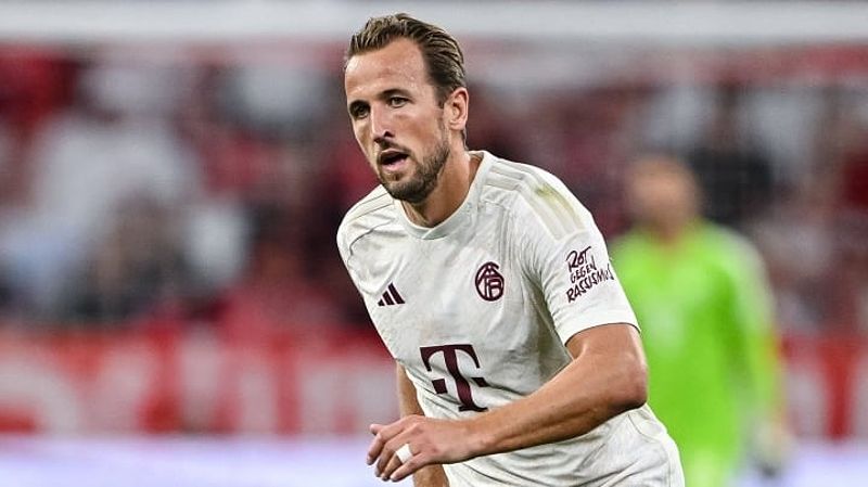 Harry Kane, đội trưởng tuyển Anh, hiện đang thi đấu cho Bayern Munich.