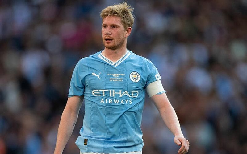 Kevin De Bruyne, cầu thủ người Bỉ của Man City.