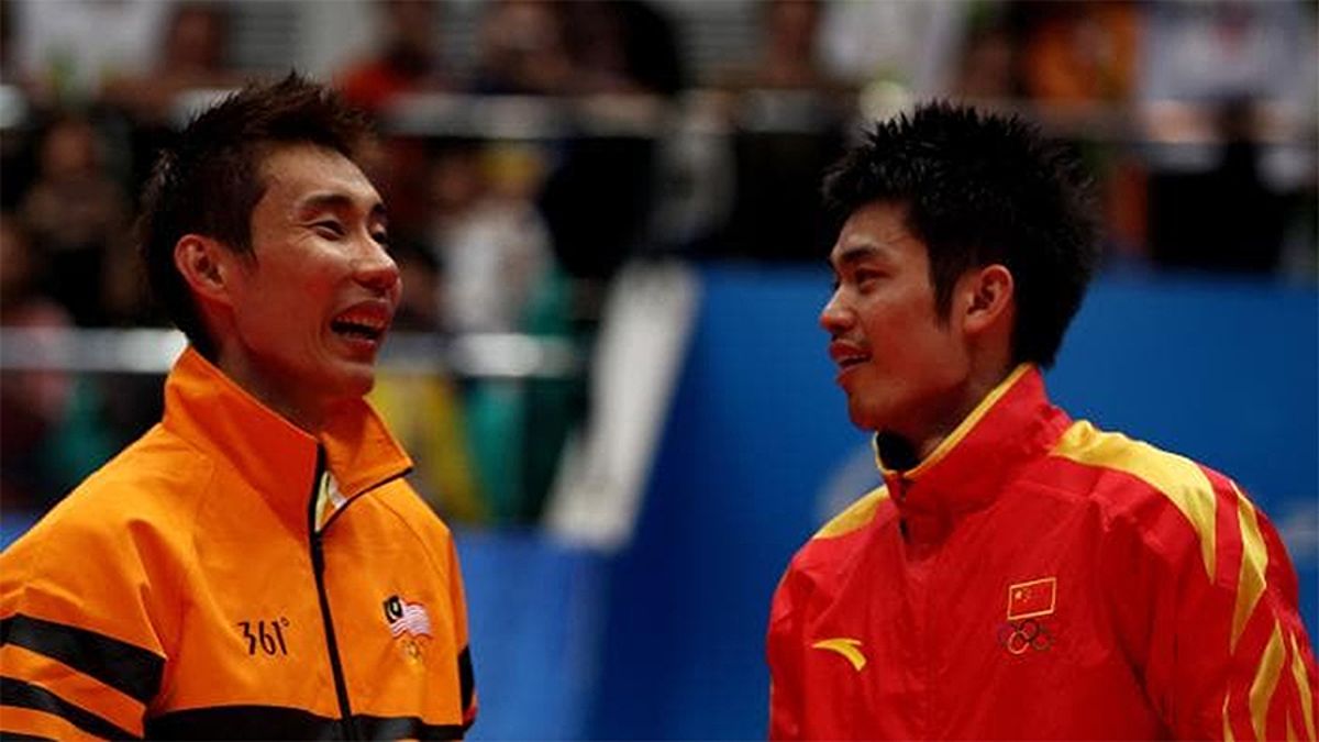 Lin Dan giành huy chương vàng Olympic đầu tiên trong sự nghiệp.