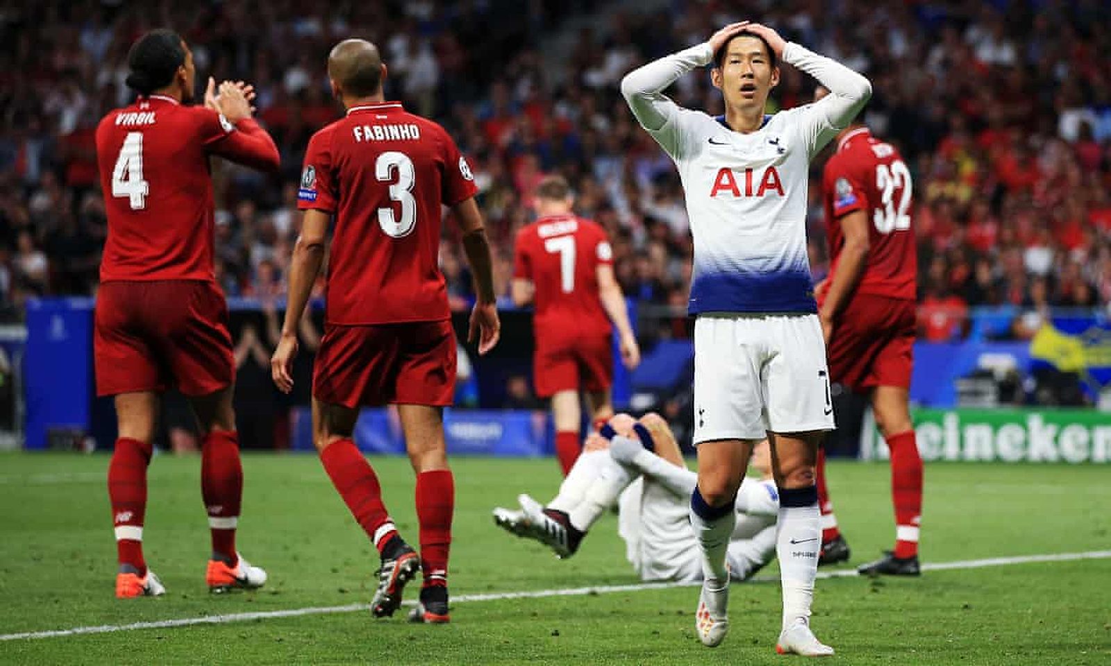 Liverpool đánh bại Tottenham ở trận chung kết Champions League 2019.