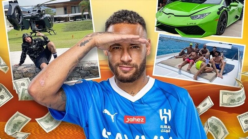 Neymar, cầu thủ người Brazil đang thi đấu cho Al Hilal.