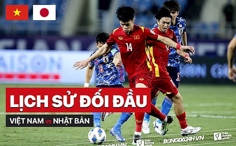 Thống kê đối đầu Việt Nam vs Nhật Bản