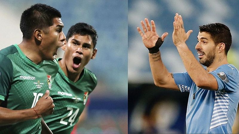 Trận đấu Uruguay vs Bolivia gần đây