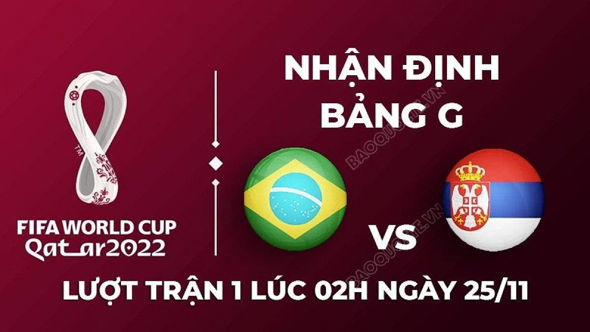 Trận giao hữu Brazil vs Serbia